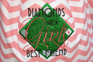 Baseball Diamonds Girl's Best Friend Embroidery Review