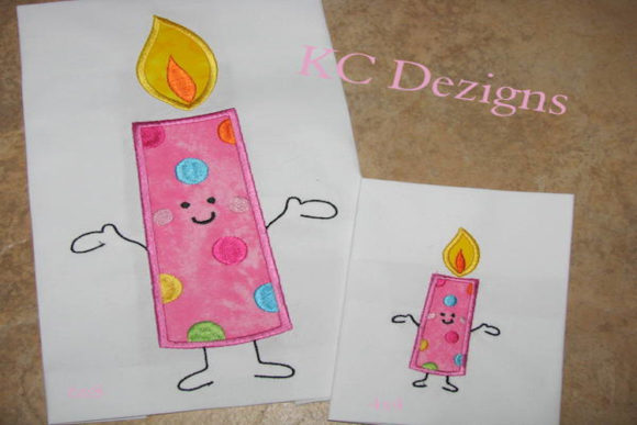 Birthday Candle Character Embroidery Design Review