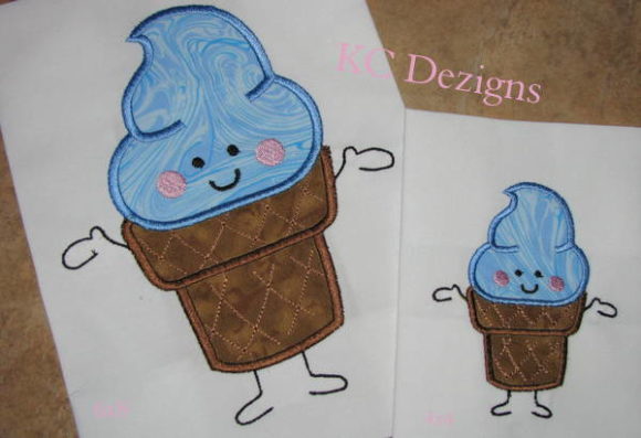 Birthday Ice Cream Character Embroidery Review