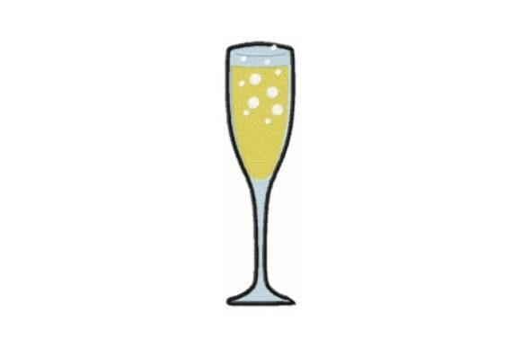 Champagne Flute Embroidery Review