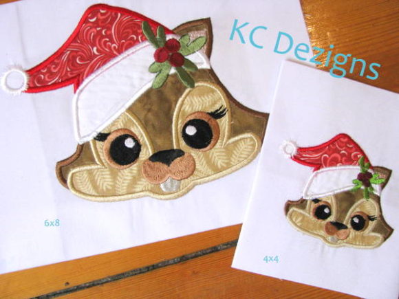 Christmas Critter - Chimp Embroidery Design Review