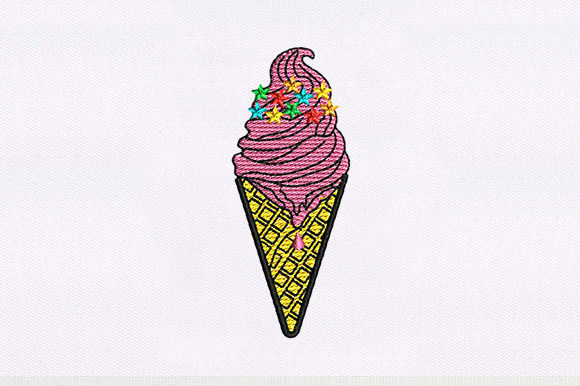 Ice Cream Cone Embroidery Design Review