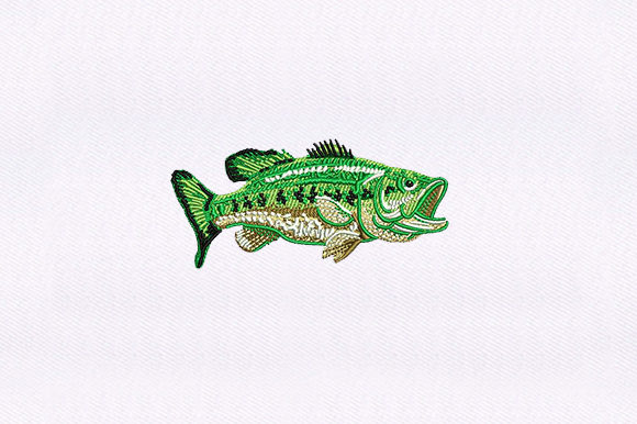 Largemouth Bass Embroidery Review