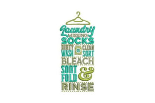 Laundry Room Subway Art Hanger Embroidery Review