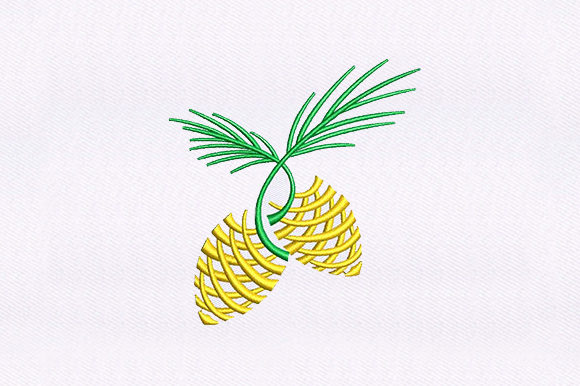 Pineapple Stem Border Embroidery Review