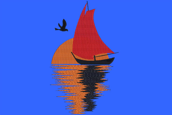 Sailing Boat Embroidery Design Review