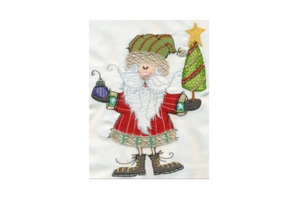 Sassy Santa with Tree Embroidery Review