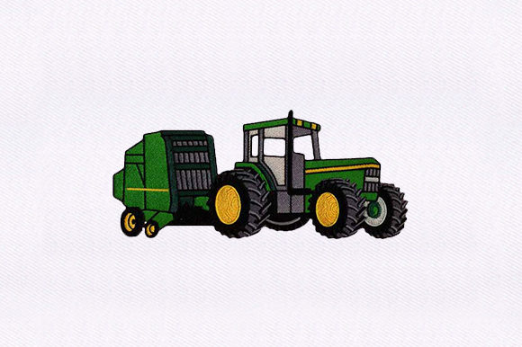 Tractor Swather Embroidery Review